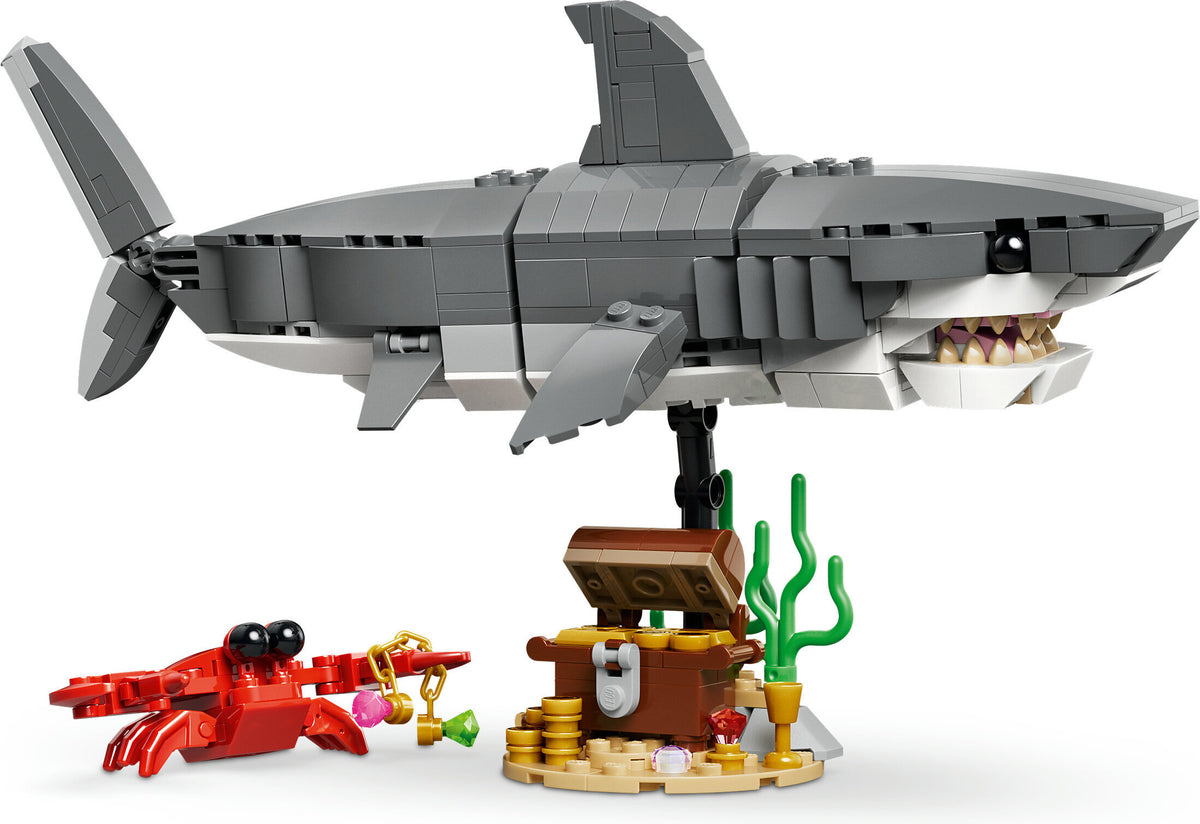 LEGO Creator 31381 Hurja hai ja aarrearkku 3in1 – kuva 4