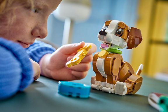LEGO Creator 31382 Söpöt eläimet: Leikkisä koiranpentu 3in1 – kuva 8