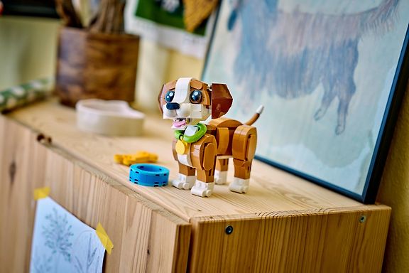 LEGO Creator 31382 Söpöt eläimet: Leikkisä koiranpentu 3in1 – kuva 5