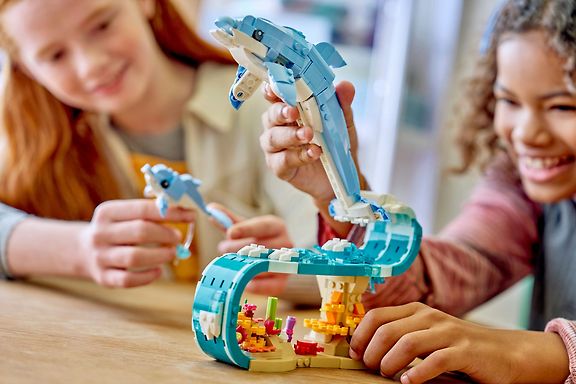LEGO Creator 31385 Merieläimet: Söpöt delfiinit 3in1 – kuva 8