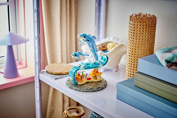 LEGO Creator 31385 Merieläimet: Söpöt delfiinit 3in1 – kuva 4