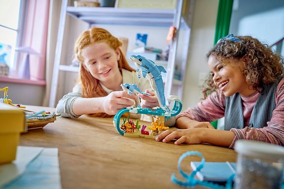 LEGO Creator 31385 Merieläimet: Söpöt delfiinit 3in1 – kuva 9