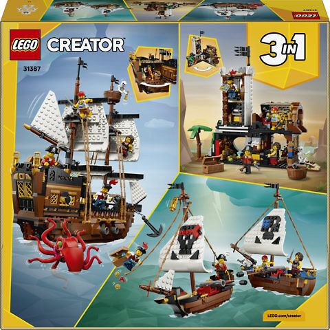 LEGO Creator 31387 – Mahtava merirosvolaiva – kuva 2