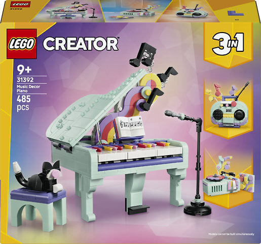 LEGO Creator 31392 – Koristepiano ja kissa – kuva 1