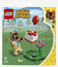 LEGO Animal Crossing 30731 Tom Nook ja lentävä lahja