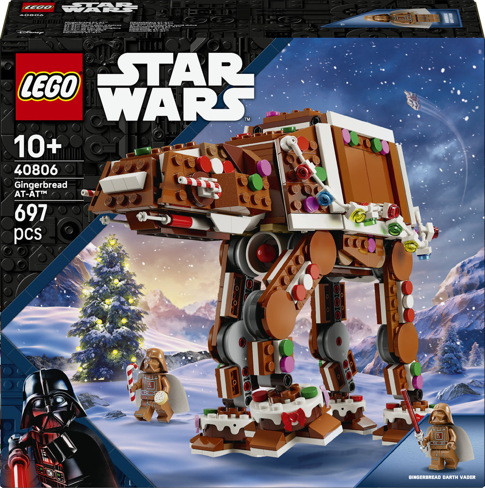 LEGO Star Wars 40806 AT-AT-talsija piparkakkuasussa