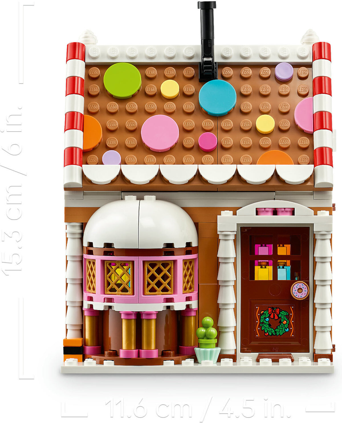 LEGO Seasons and Occasions 40809 Jouluinen piparkakkutalo – kuva 5