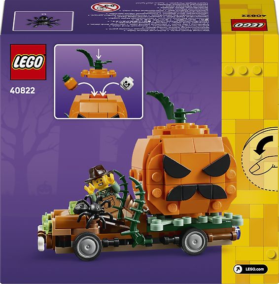 LEGO Seasons and Occasions 40822 Kurpitsalyhtyauto – kuva 2