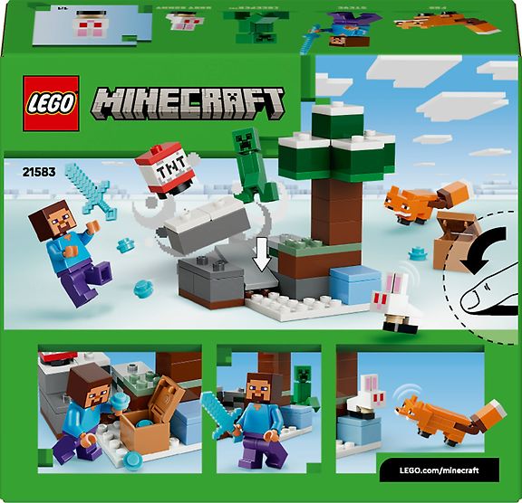 LEGO Minecraft 21583 Steven seikkailu Taiga-metsässä – kuva 2