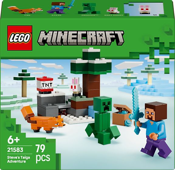 LEGO Minecraft 21583 Steven seikkailu Taiga-metsässä – kuva 1