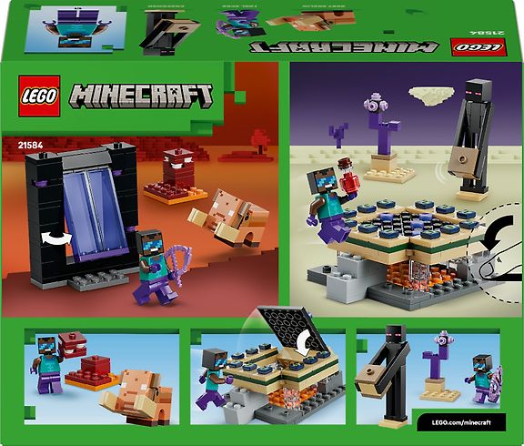 LEGO Minecraft 21584 Matka Hornaportaaliin ja Ääriportaaliin – kuva 2