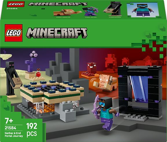 LEGO Minecraft 21584 Matka Hornaportaaliin ja Ääriportaaliin – kuva 1