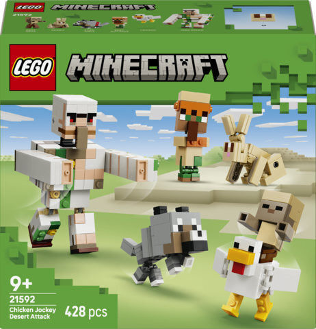 LEGO Minecraft 21592 - Kanajockey ja hyökkäys aavikolla