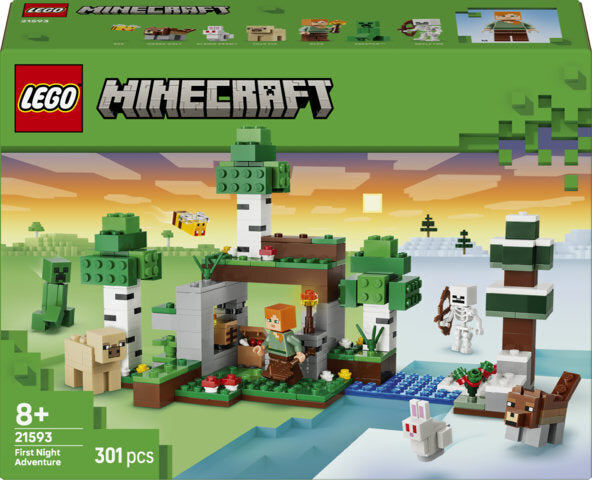LEGO Minecraft 21593 - Ensimmäisen yön seikkailu