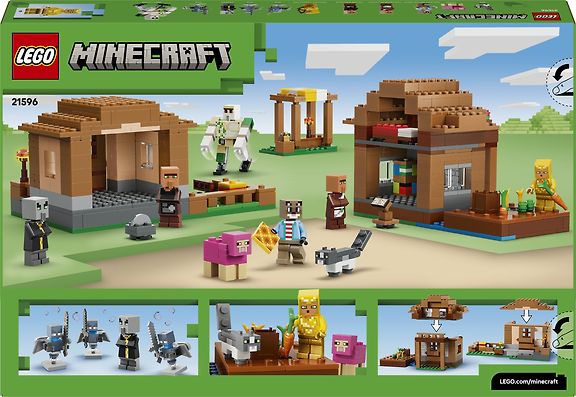 LEGO Minecraft 21596 - Hyökkäys kutsuilijakylään – kuva 2