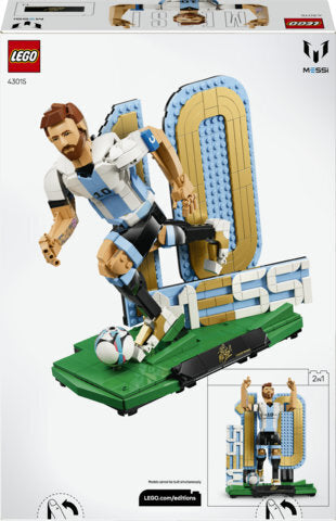 LEGO Editions 43015 Lionel Messi – jalkapallolegenda