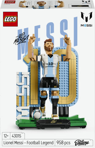 LEGO Editions 43015 Lionel Messi – jalkapallolegenda