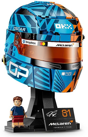 LEGO Editions Vehicles 43017 McLaren Mastercard F1® Team kypärä Oscar Piastri – kuva 5