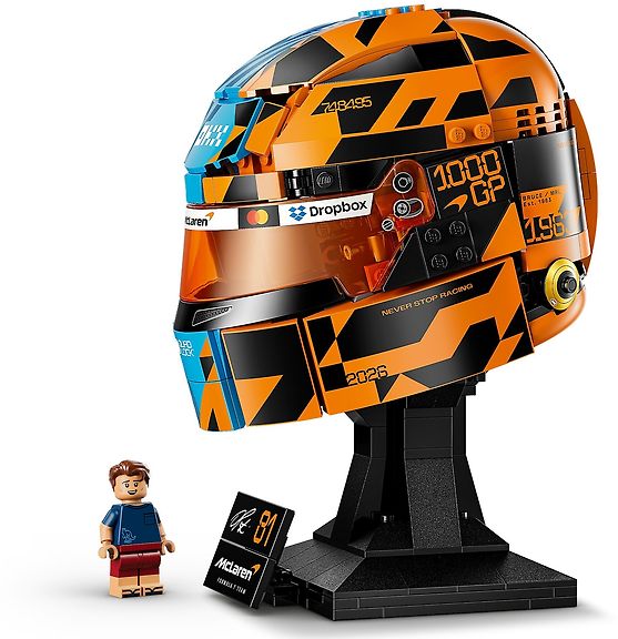 LEGO Editions Vehicles 43017 McLaren Mastercard F1® Team kypärä Oscar Piastri – kuva 6