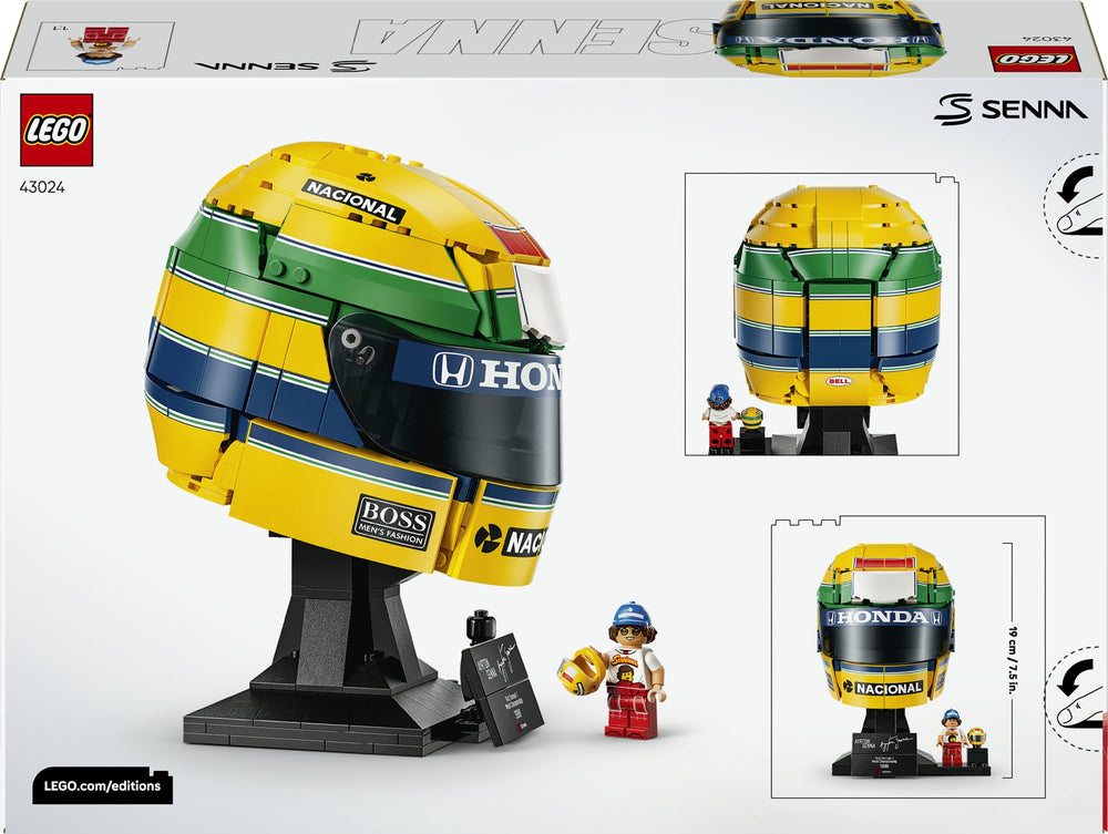 LEGO Editions Vehicles 43024 Kypärä - Ayrton Senna – kuva 2