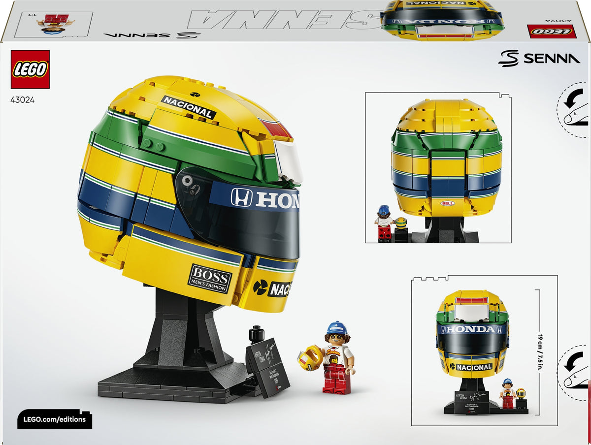 LEGO Editions Vehicles 43024 Kypärä - Ayrton Senna – kuva 2