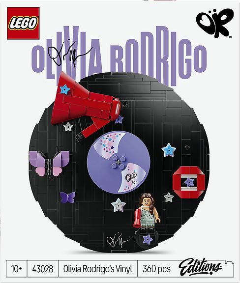 LEGO Editions Music 43028 Olivia Rodrigon vinyylilevy
