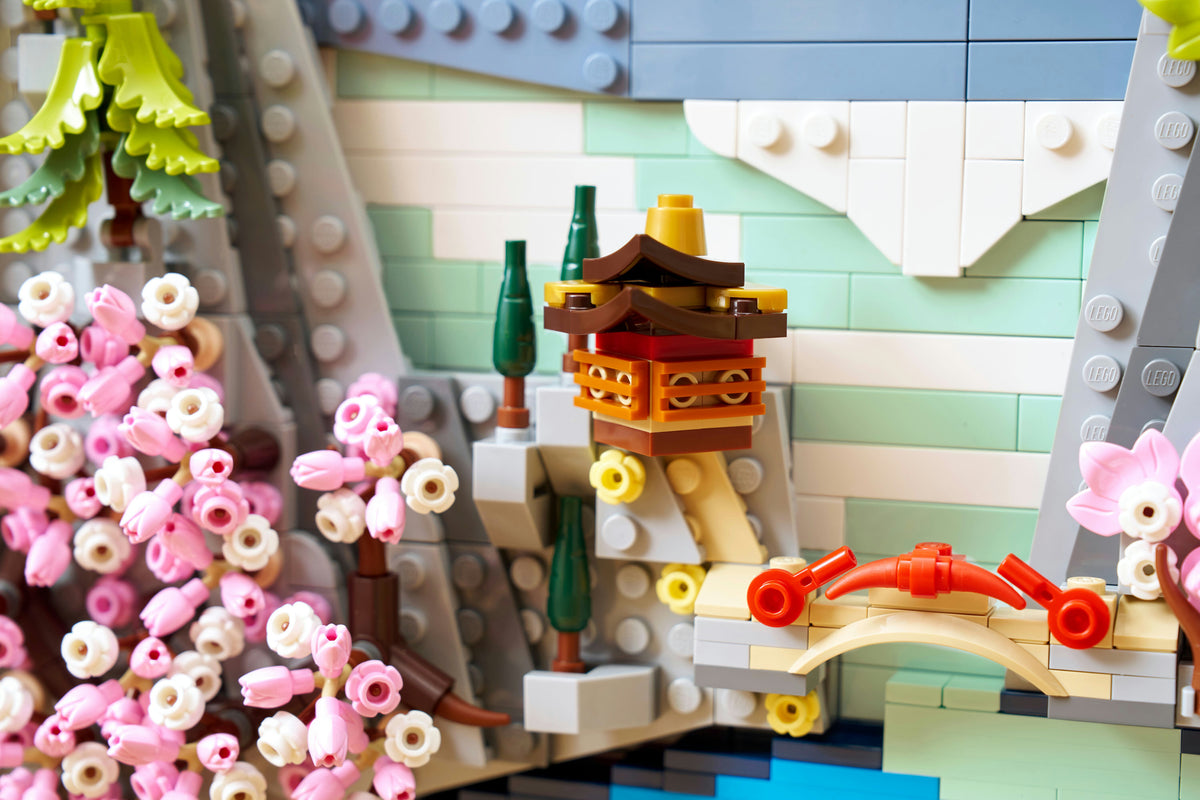 LEGO ART 31218 Japanilainen kirsikankukkamaisema – kuva 10