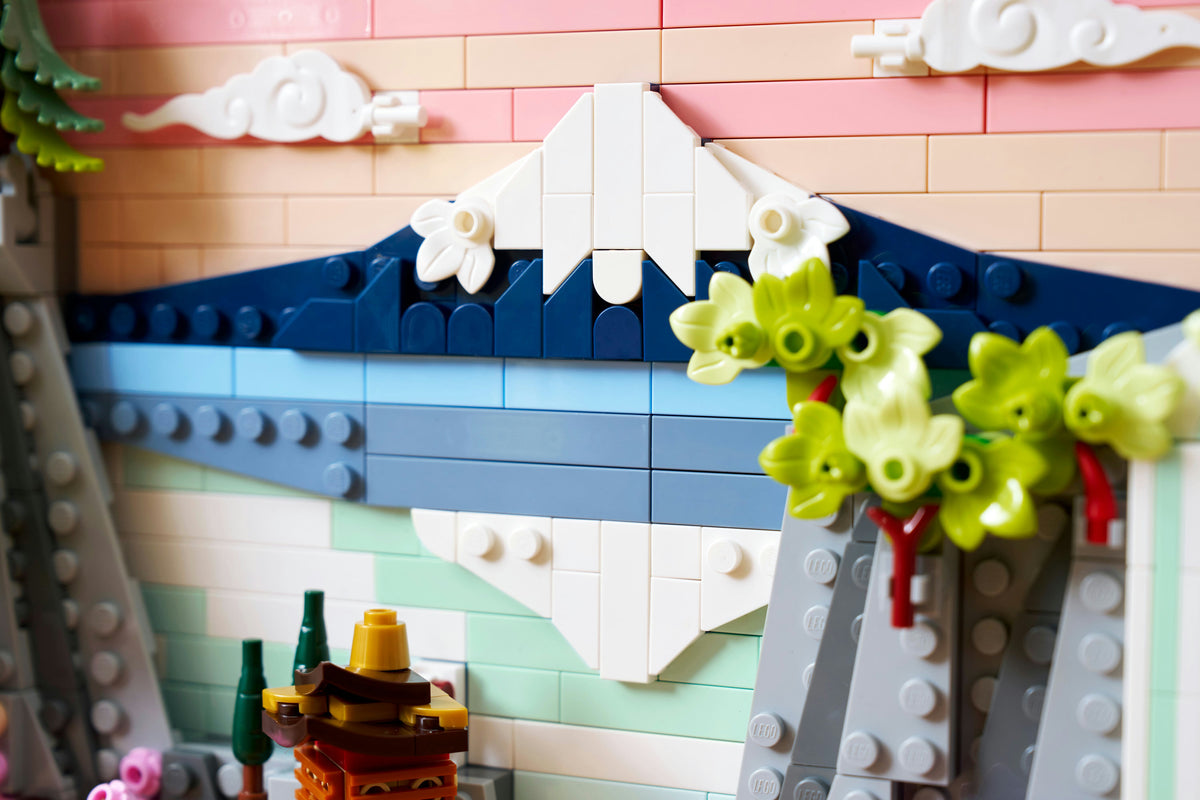 LEGO ART 31218 Japanilainen kirsikankukkamaisema – kuva 14