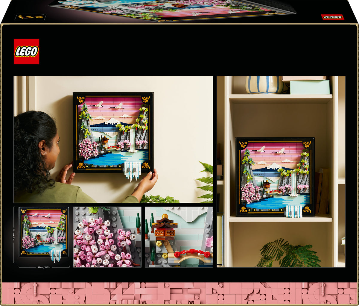 LEGO ART 31218 Japanilainen kirsikankukkamaisema – kuva 2