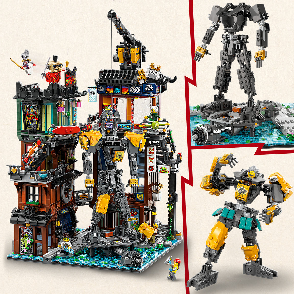 LEGO Ninjago 71837 NINJAGO Cityn työpajat – kuva 5