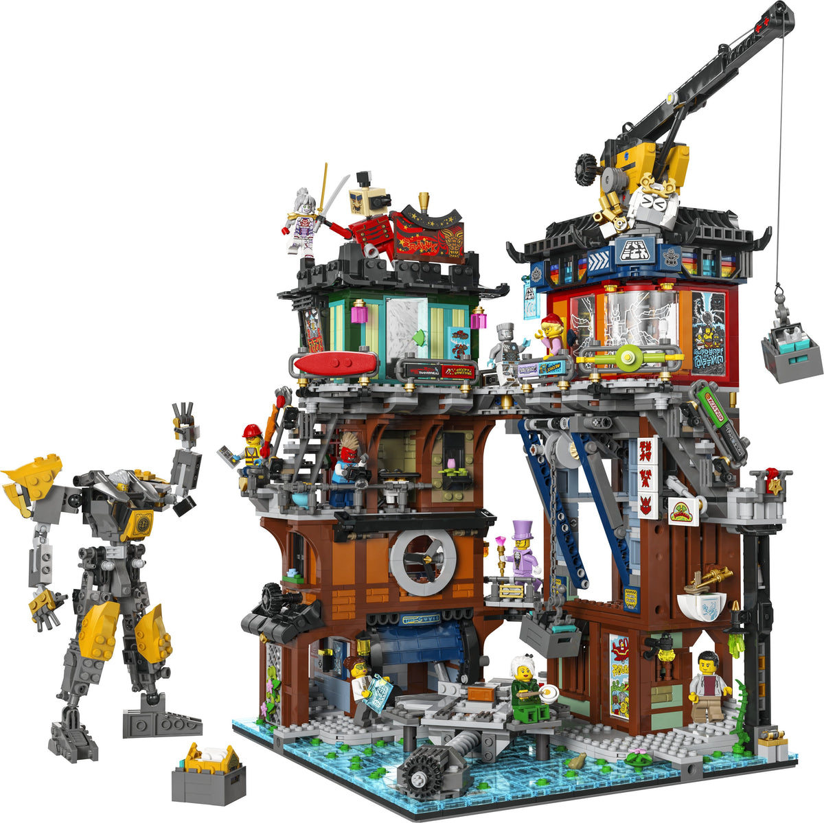 LEGO Ninjago 71837 NINJAGO Cityn työpajat – kuva 3