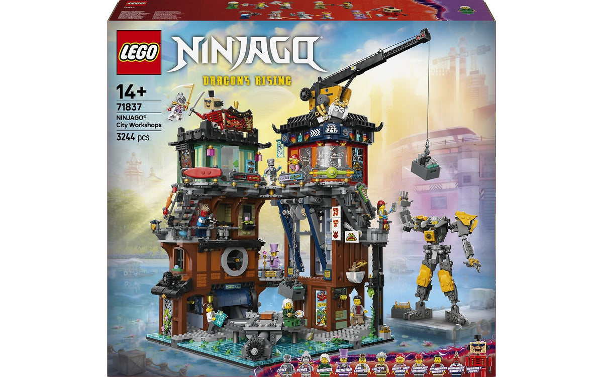 LEGO Ninjago 71837 NINJAGO Cityn työpajat