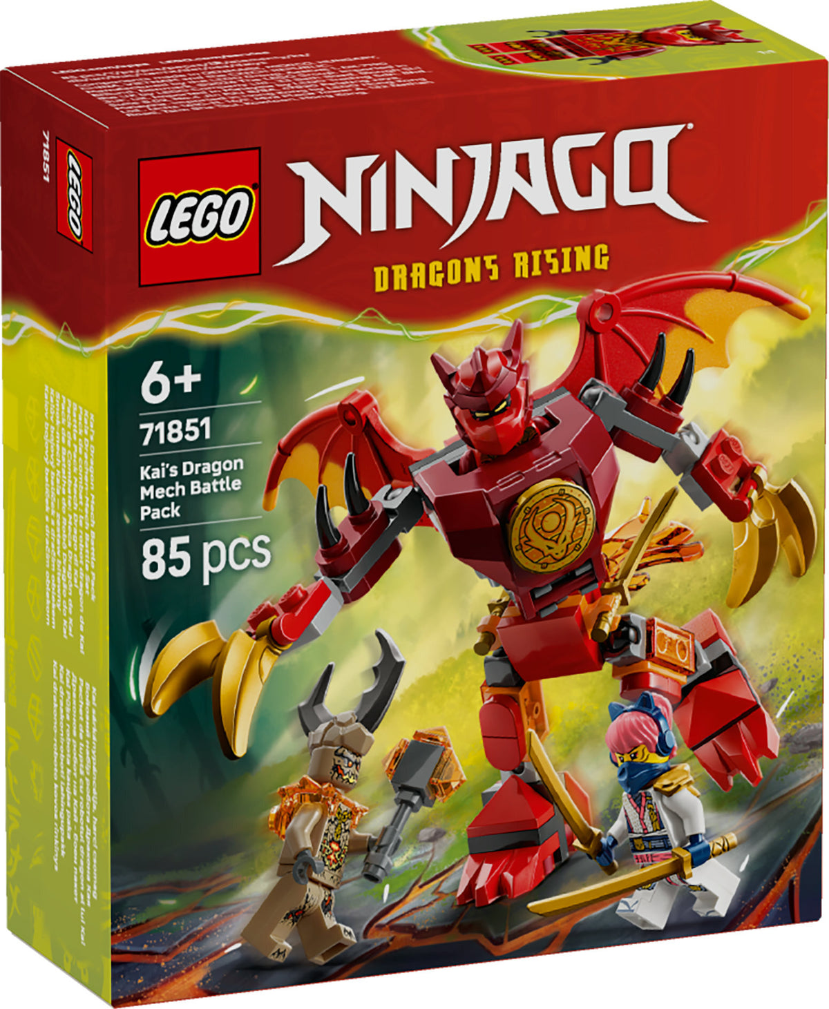 LEGO Ninjago 71851 Kain lohikäärmetaistelupakkaus – kuva 10