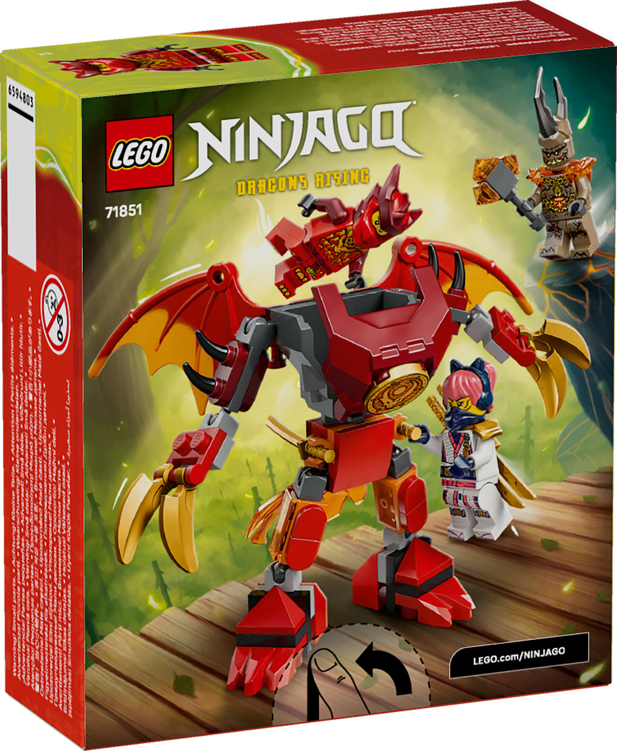 LEGO Ninjago 71851 Kain lohikäärmetaistelupakkaus – kuva 13