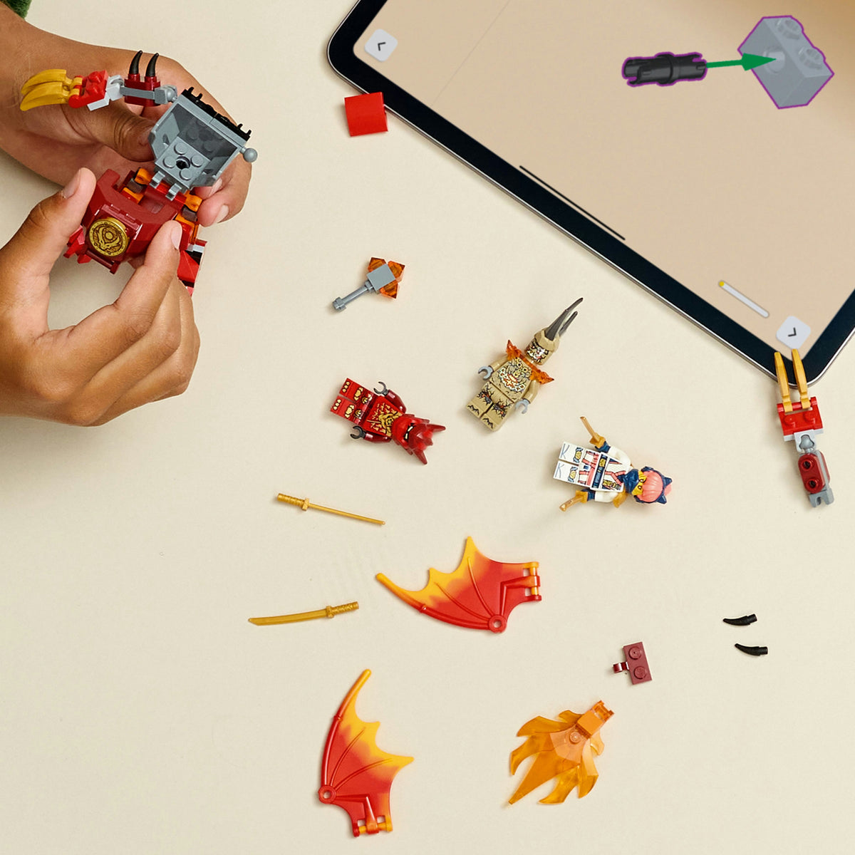 LEGO Ninjago 71851 Kain lohikäärmetaistelupakkaus – kuva 7