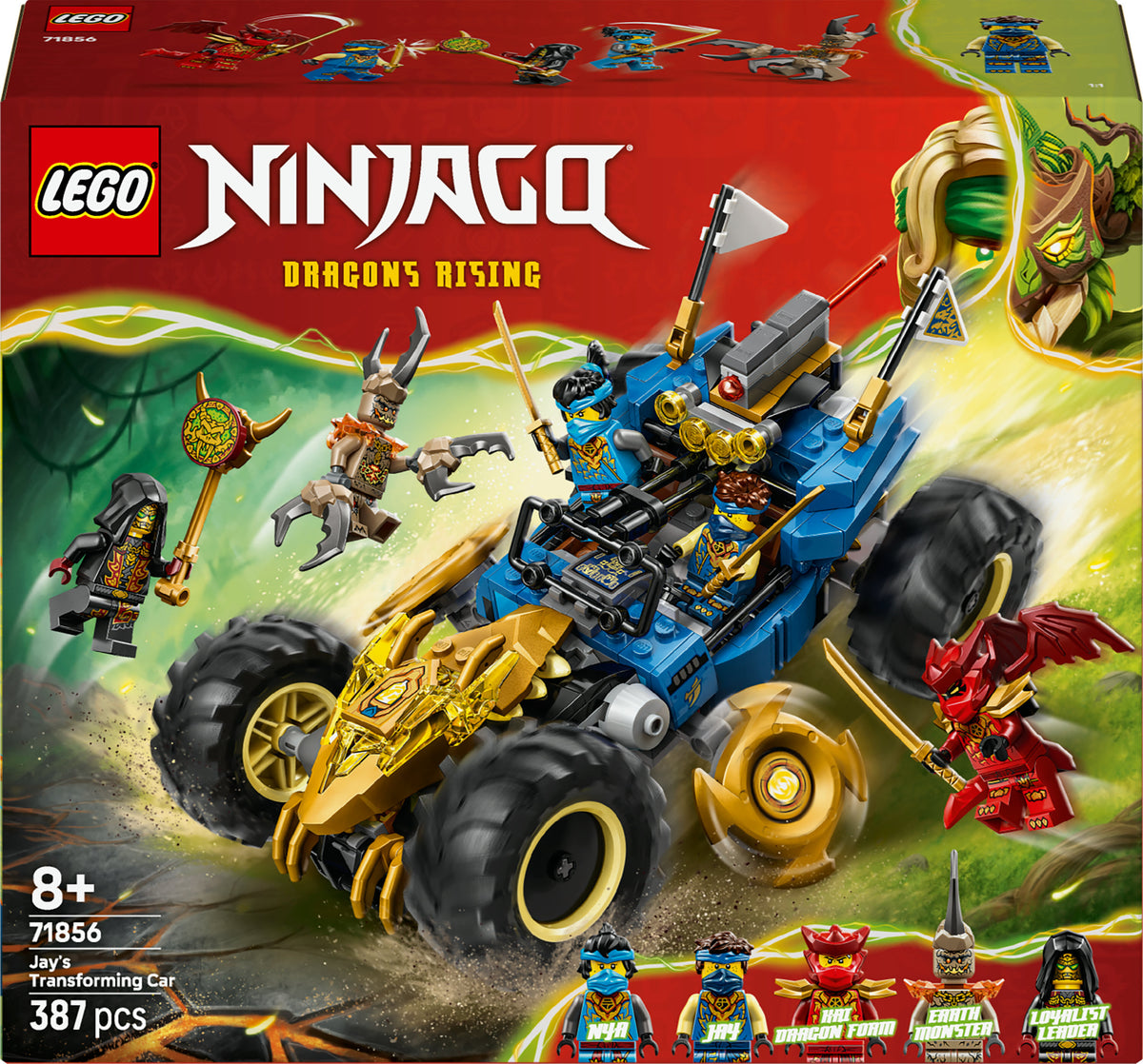 LEGO Ninjago 71856 Jayn muuntautumiskykyinen auto