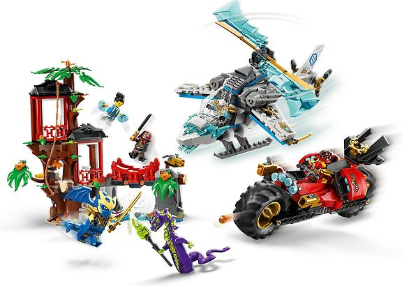 LEGO Ninjago 71857 Ninjamenopelit ja puumajataistelu – kuva 4