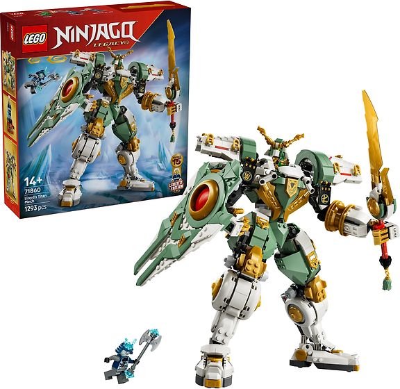 LEGO Ninjago 71860 Lloydin titaanirobotti – 15-vuotisjuhlamalli – kuva 11