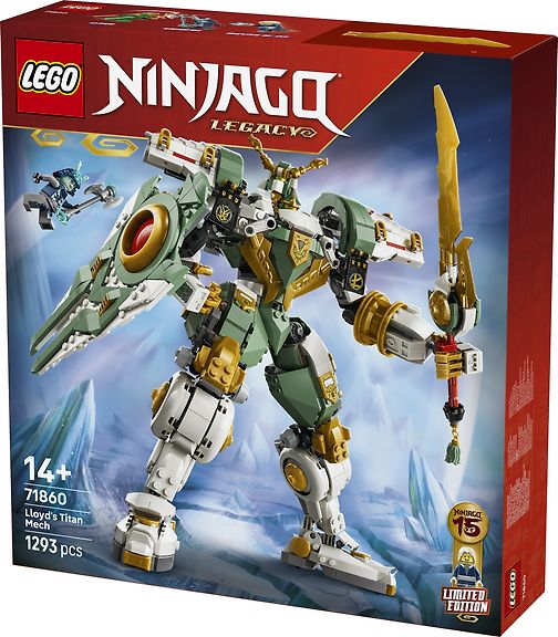 LEGO Ninjago 71860 Lloydin titaanirobotti – 15-vuotisjuhlamalli – kuva 8