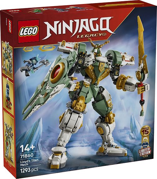 LEGO Ninjago 71860 Lloydin titaanirobotti – 15-vuotisjuhlamalli – kuva 7