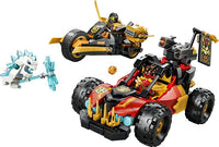 LEGO Ninjago 71864 – Kain ja Colen yhdistelmäajoneuvot – kuva 3