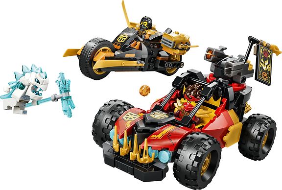 LEGO Ninjago 71864 – Kain ja Colen yhdistelmäajoneuvot – kuva 3