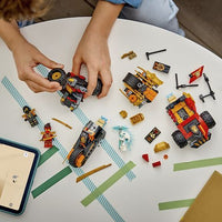 LEGO Ninjago 71864 – Kain ja Colen yhdistelmäajoneuvot – kuva 8