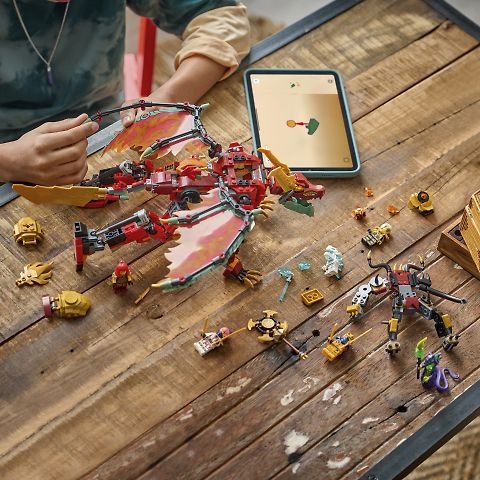 LEGO Ninjago 71868 – Wyldfyren muuntautumiskykyinen lohikäärmerobotti – kuva 8