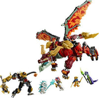 LEGO Ninjago 71868 – Wyldfyren muuntautumiskykyinen lohikäärmerobotti – kuva 3