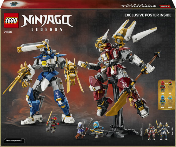 LEGO Ninjago 71870 – Kaksostitaanirobotit – kuva 2