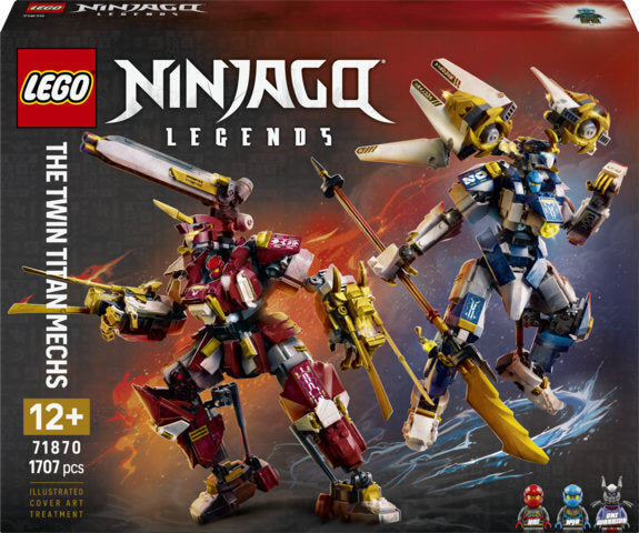 LEGO Ninjago 71870 – Kaksostitaanirobotit