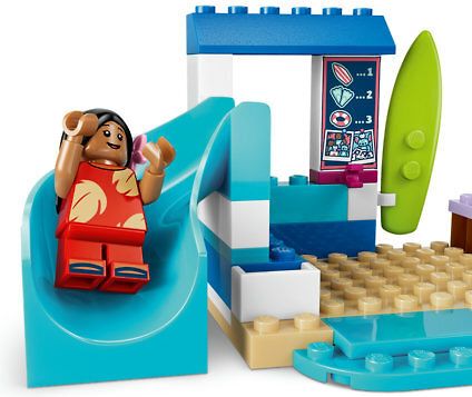 LEGO Disney Classic 43280 - Rantahupia Lilon ja Stitchin kanssa – kuva 4