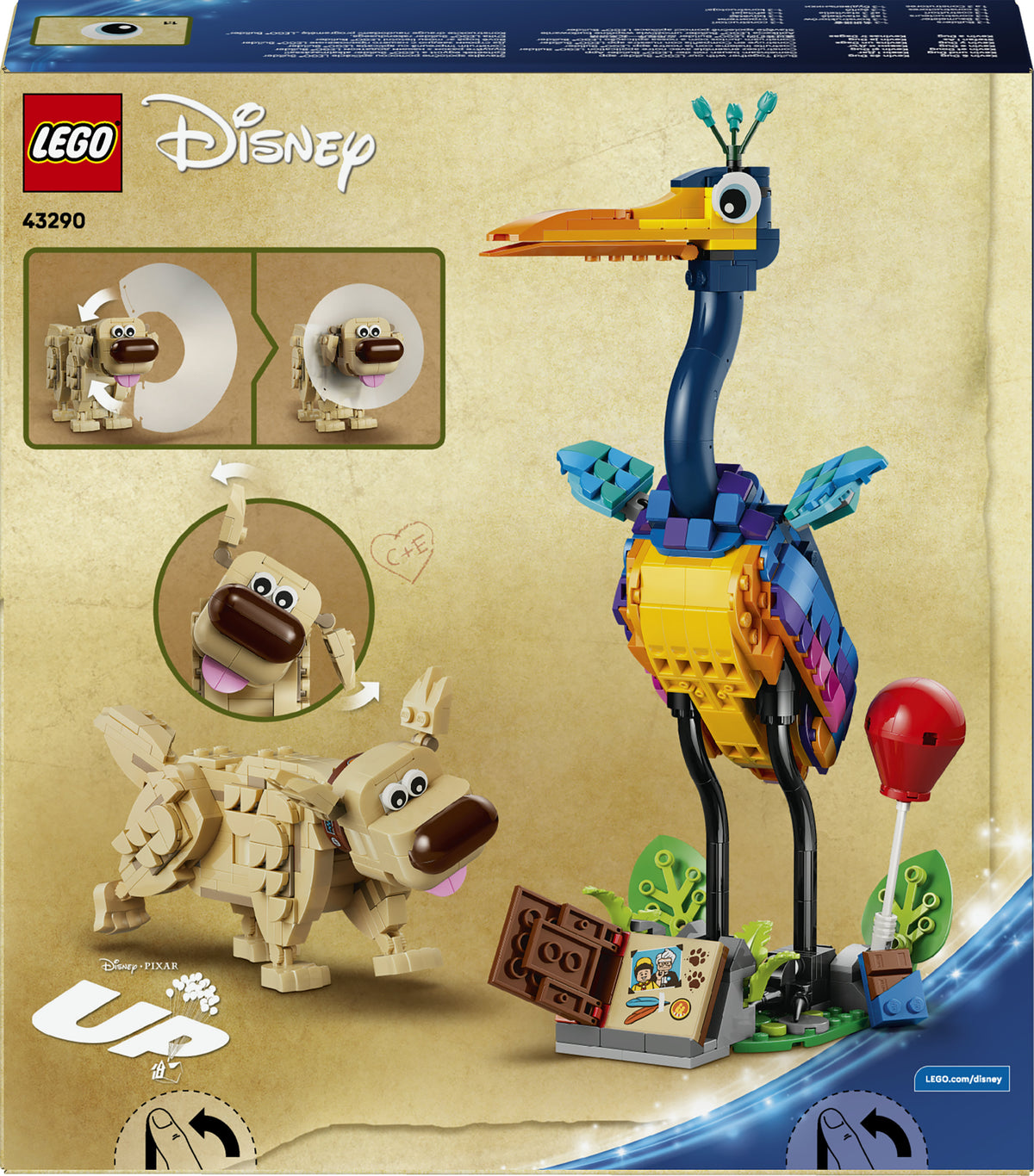 LEGO Disney Pixar 43290 Kevin ja Dogi – kuva 5