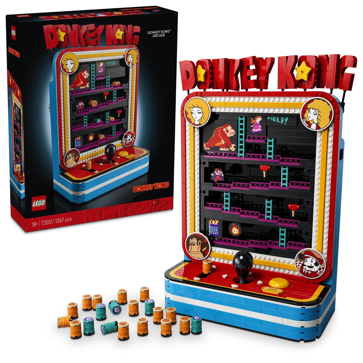 LEGO Super Mario 72051 Donkey Kong™ ‑pelikone – kuva 2